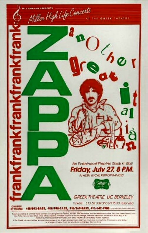 27/07/1984Greek Theater, Berkeley, CA